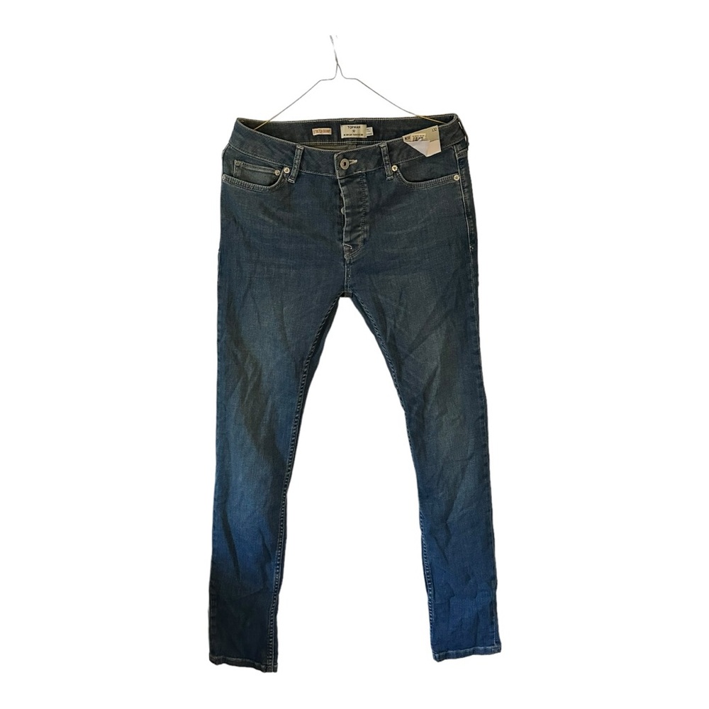 Top man blue jeans